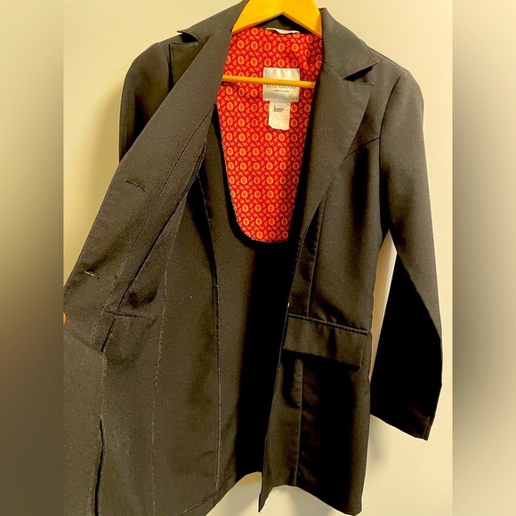 3/$20 Le Chateau Black Blazer Size 5 Jacket - Picture 2 of 9
